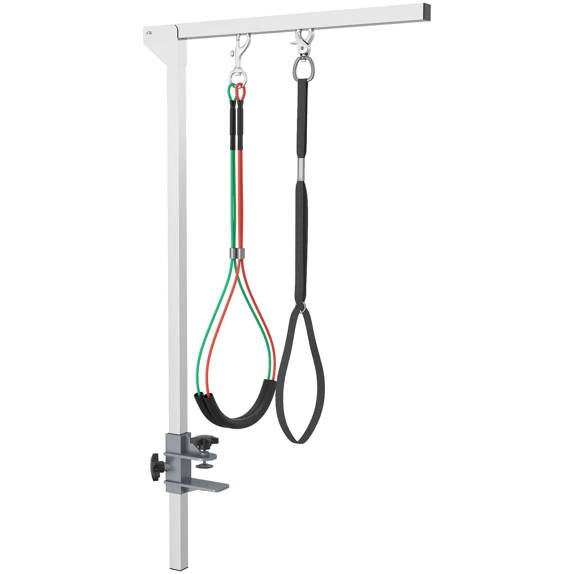 ComfortXL - Bras de toilettage chien aluminium réglable 74 cm pour table chiens petits et moyens pliable - ComfortXL Outdoor Living