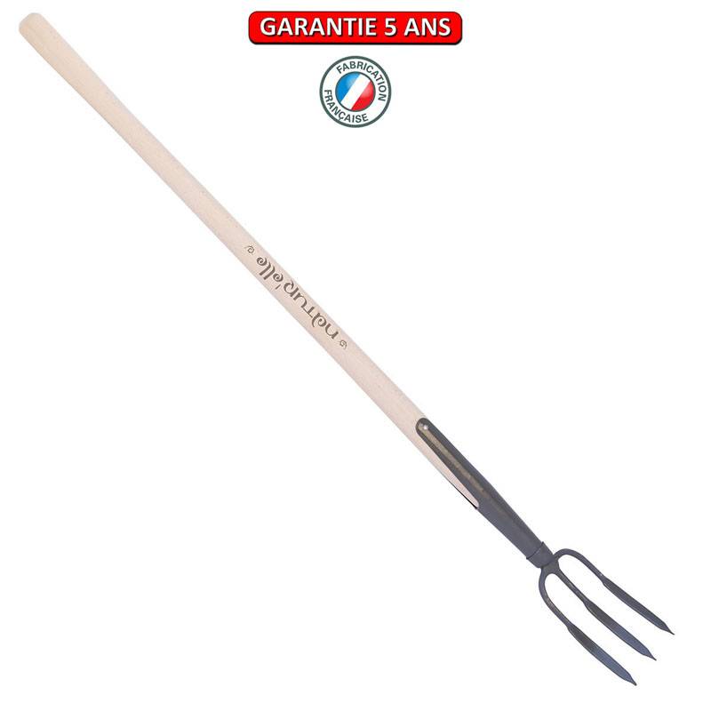 Outils Perrin - Fourche à rosier manche 90cm - Gris algue Outils Perrin