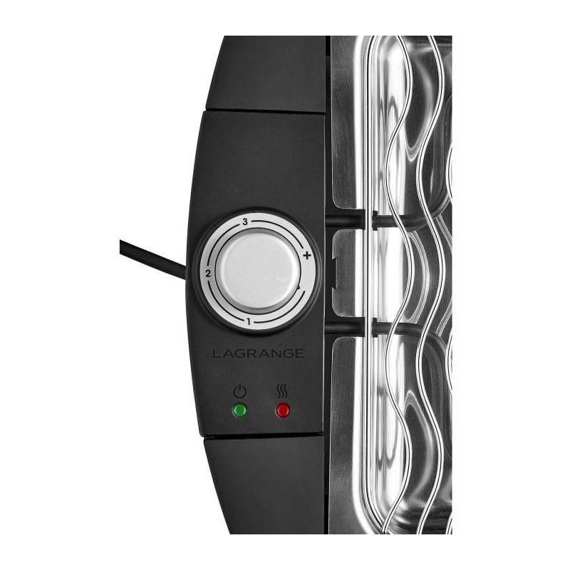 Lagrange 319005 Barbecue Pavillon - 2300 W - Large Grille De Cuisson : 40 X 28 Cm - Imagen 3
