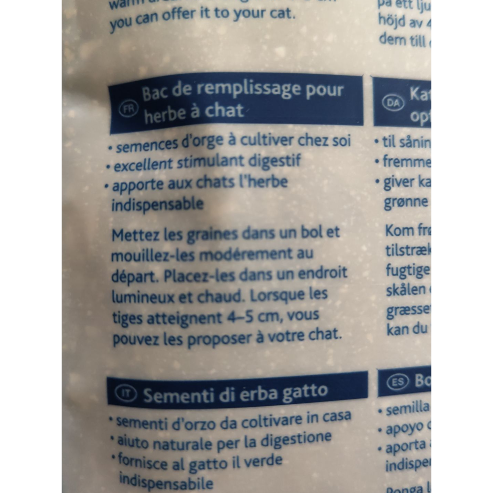 Trixie - Herbe à chat orges sachet de 100 g - Imagen 4
