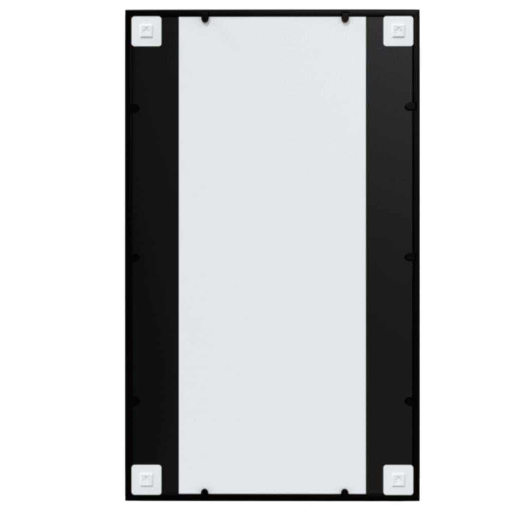 Maison Chic - 2pcs Miroirs muraux - Miroirs décoratifs noir 100x60 cm métal - Image 6