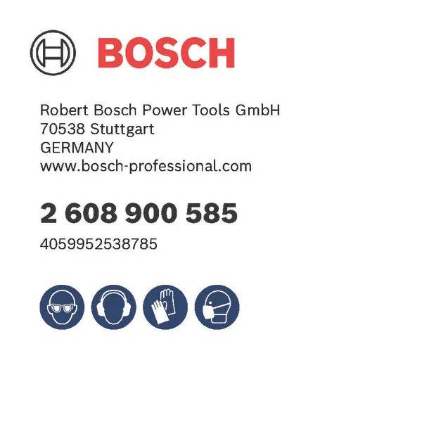 Bosch Professional - Coffret de 5 forets EXPERT HEX-9 Multi Construction 4/5/6/6/8 mm - BOSCH - 2608900585 - Imagen 2