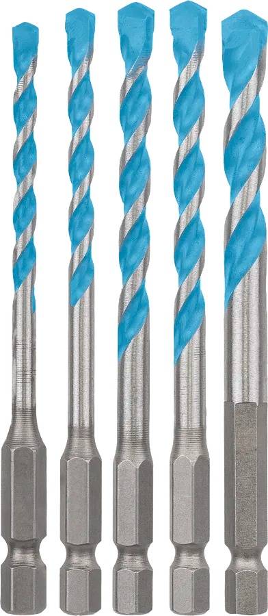 Bosch Professional - Coffret de 5 forets EXPERT HEX-9 Multi Construction 4/5/6/6/8 mm - BOSCH - 2608900585 - Imagen 8
