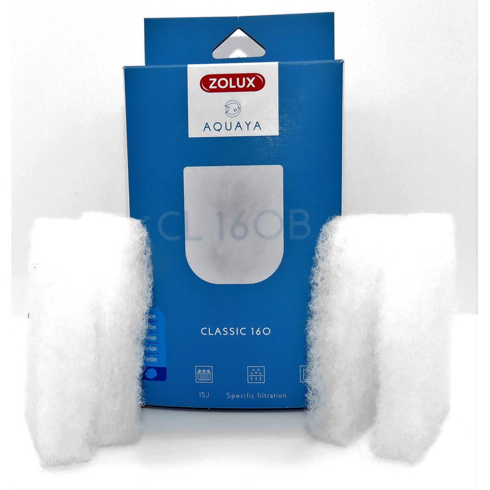 Zolux - Filtre perlon CL 160 B  x 4 . pour pompe classic 160. pour aquarium. - Imagen 8