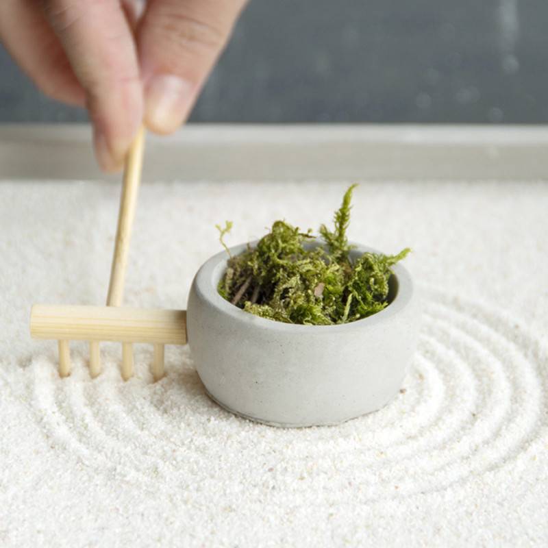 Esschert Design - Jardin zen japonais Calm Rond Esschert's Garden - Imagen 9