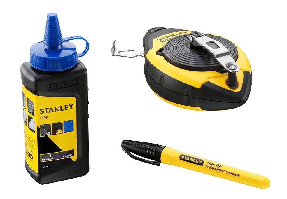 Kit cordeau traçeur 30 m - Stanley Fatmax - ® 0-47-681 - Image 1