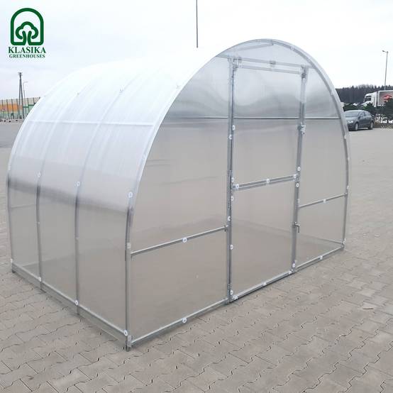 Serre KLASIKA EASY 3 x 2 m (6 m²), 6 mm avec revêtement en polycarbonate - Image 3