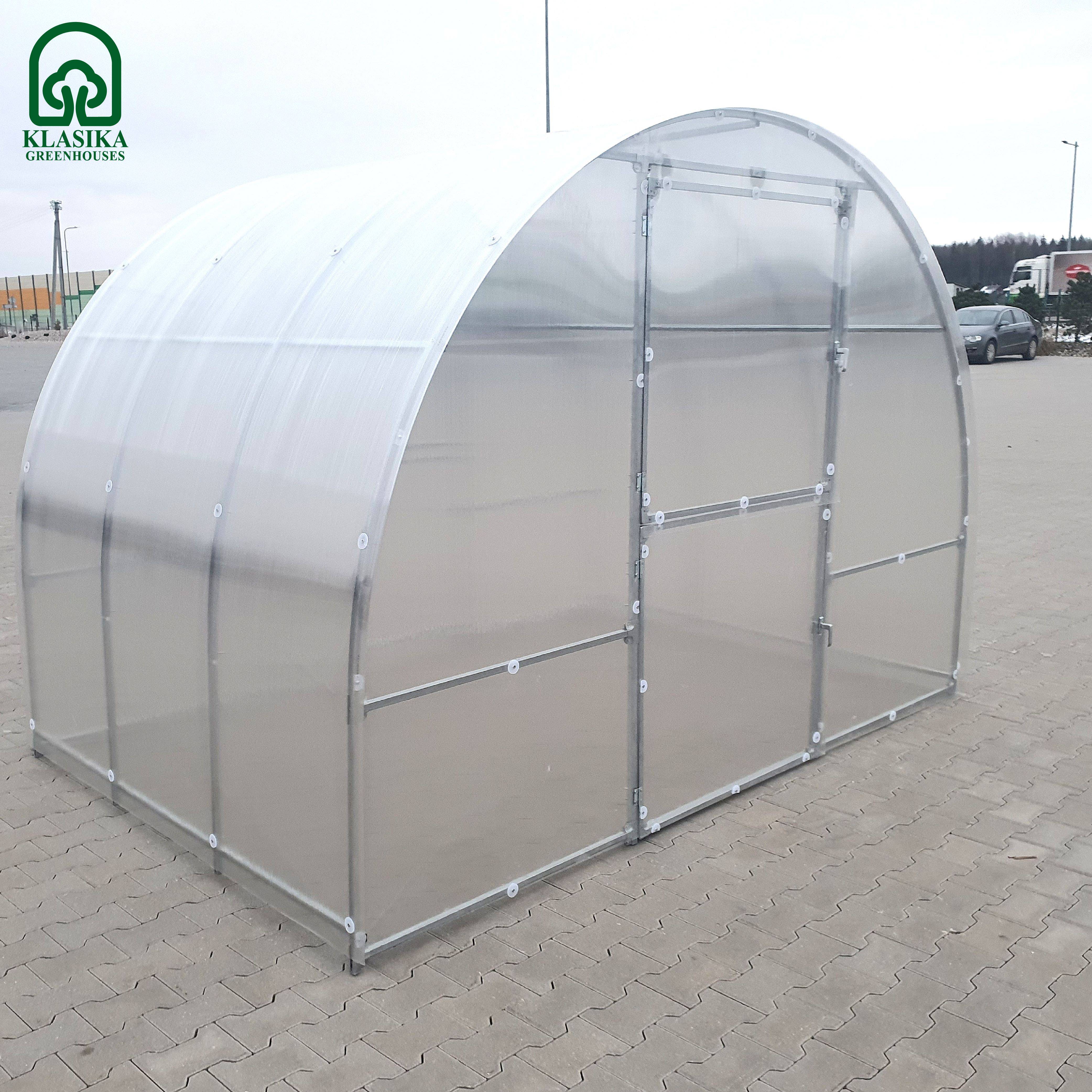 Serre KLASIKA EASY 3 x 2 m (6 m²), 6 mm avec revêtement en polycarbonate - Image 3