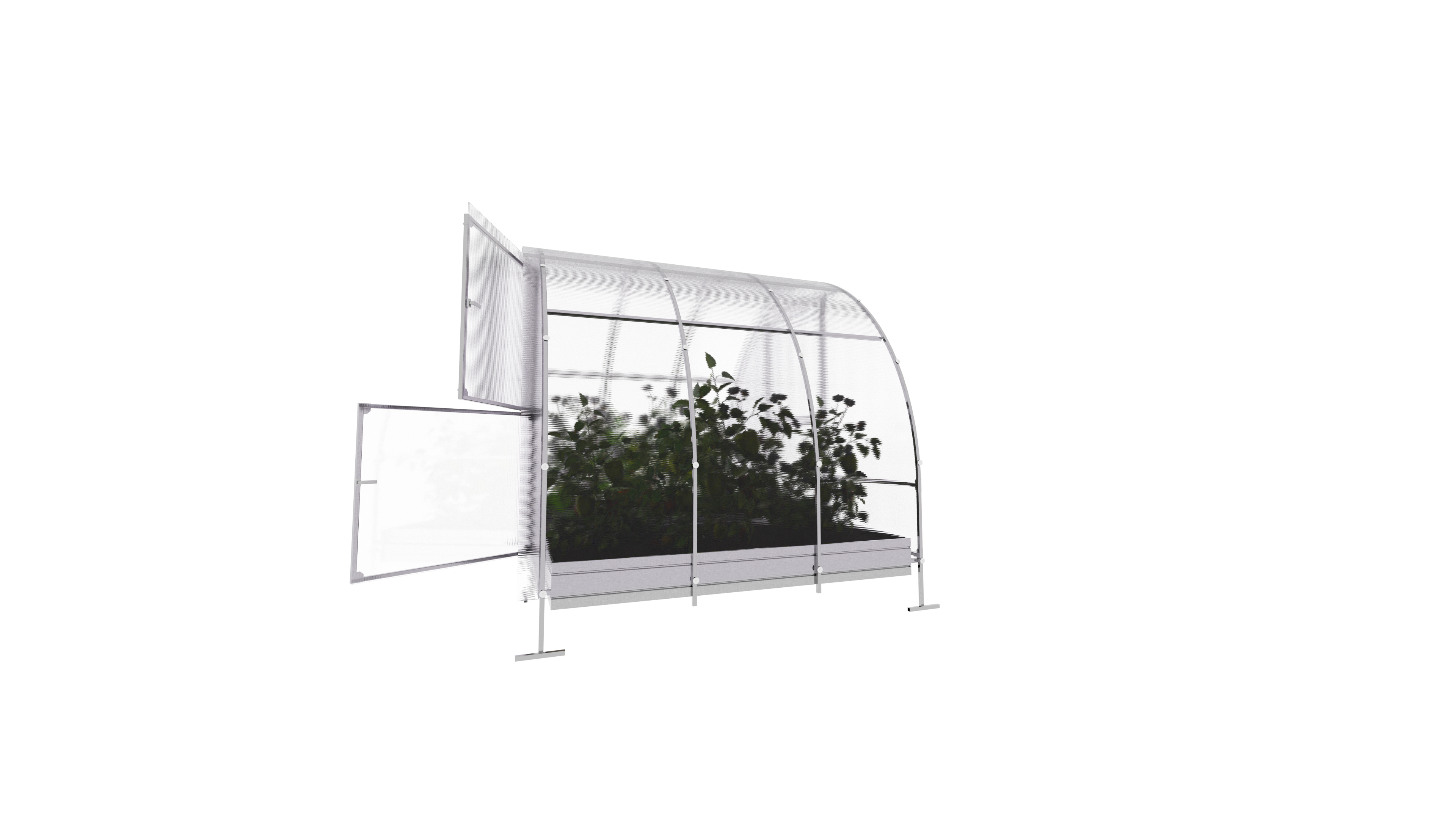 KLASIKA GREENHOUSES - Serre KLASIKA EASY 3 x 2 m (6 m²), 6 mm avec revêtement en polycarbonate - Image 6