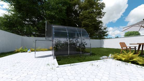 KLASIKA GREENHOUSES - Serre KLASIKA EASY 3 x 2 m (6 m²), 6 mm avec revêtement en polycarbonate - Image 1