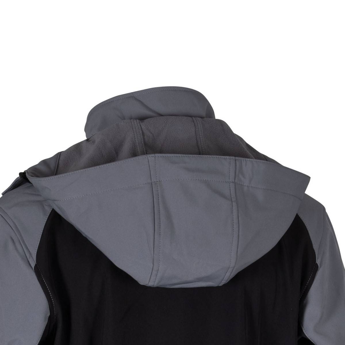 Vito - Veste de travail imperméable GRISE à capuche Taille L Mixte Polaire 3 poches VITO - Imagen 2