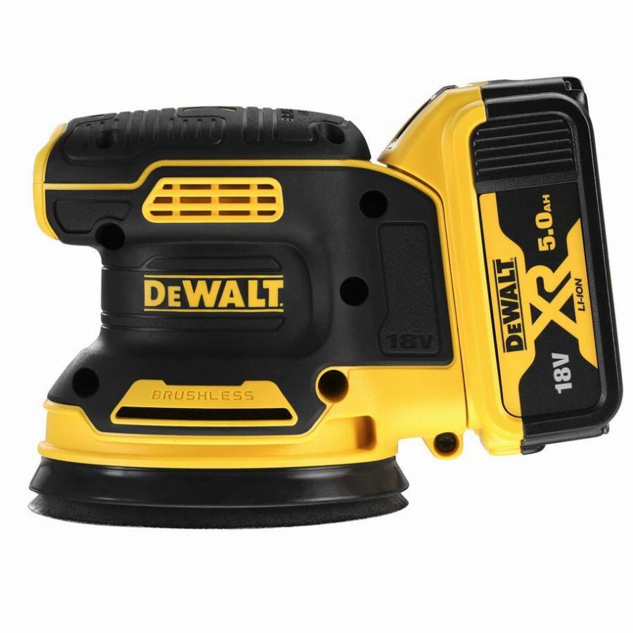 Dewalt - Ponceuse excentrique 18V XR Brushless  + 2 batteries 5Ah + chargeur + TSTAK - DEWALT - DCW210P2-QW - Imagen 7