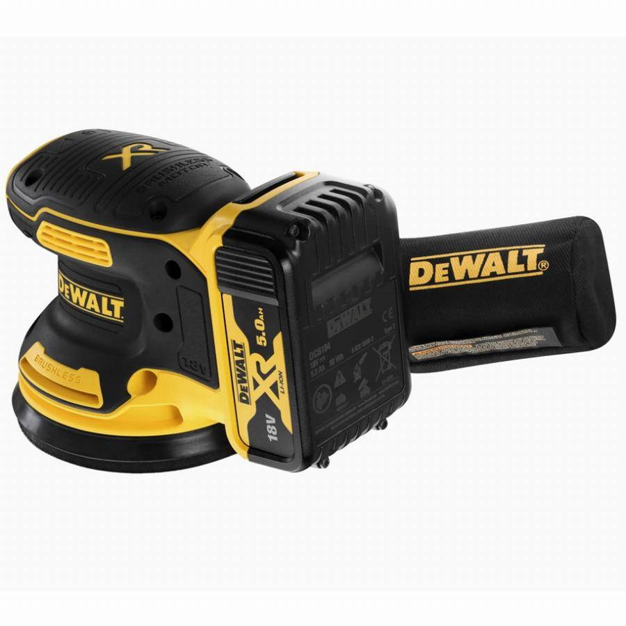 Dewalt - Ponceuse excentrique 18V XR Brushless + 2 batteries 5Ah + chargeur + TSTAK - DEWALT - DCW210P2-QW - Imagen 4