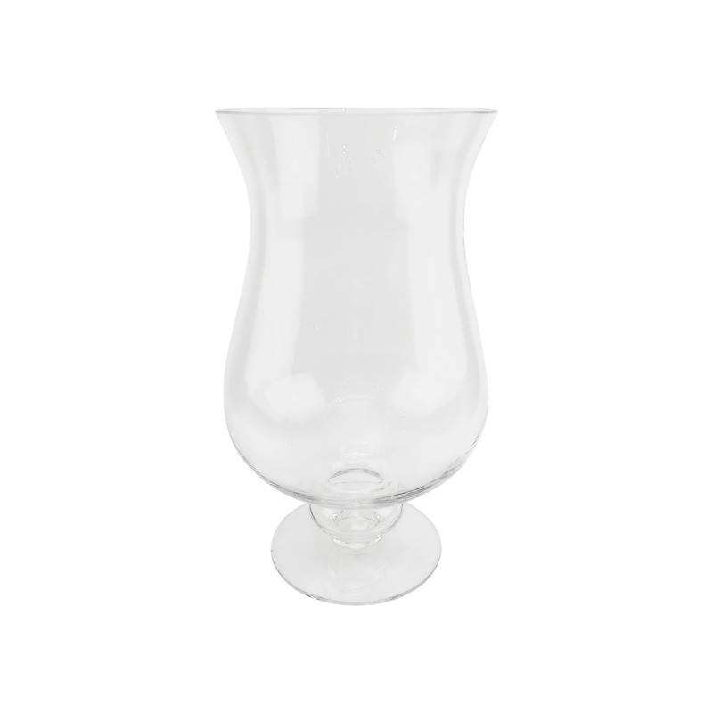 Vase Edna verre transparent 30x18x18cm