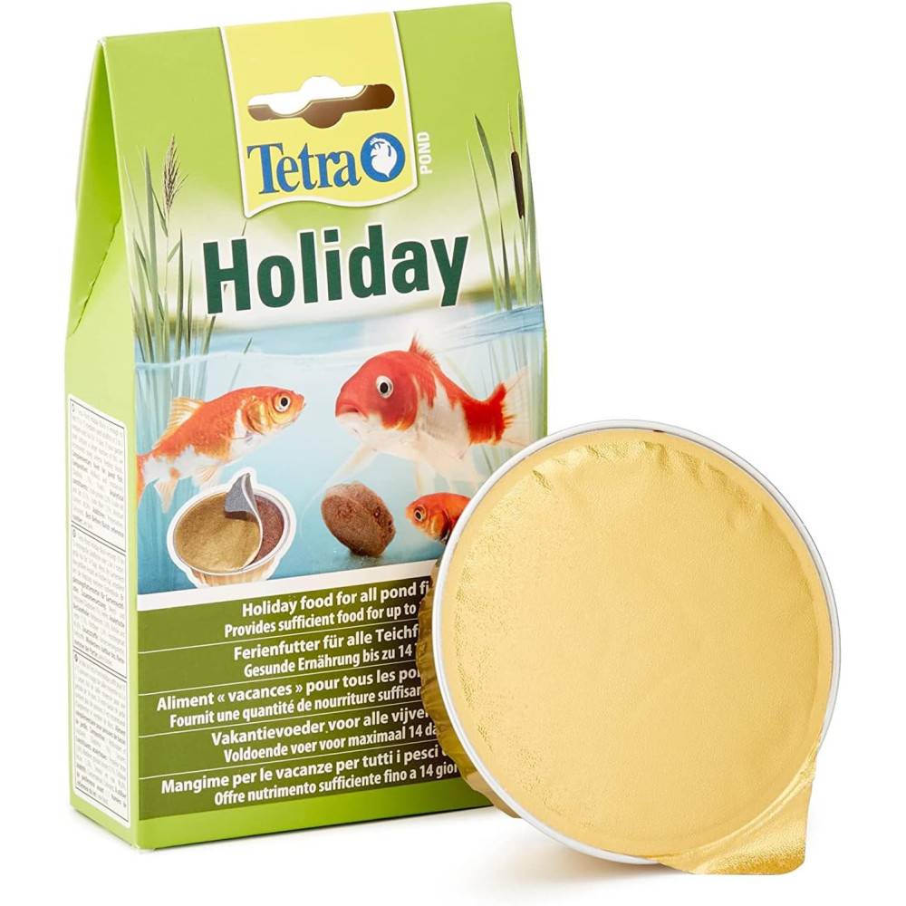 Tetra - Tetra - Aliment complet Holiday 14 jours pour Poissons rouge et Carpes koï de bassin - Imagen 1