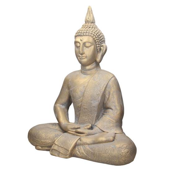 Statue Méditation Zen Intérieur Extérieur Relaxdays Statue Bouddha Assis, Résistant Aux Intempéries Et Au Gel, Jardin, Zen, Déco, HLP: 17,5 X 10,5 X 7,5 Cm, Crème Statuette Bouddha Porte-bonheur 17.5cm Statue Méditation Zen Intérieur Extérieur Relaxdays Statue Bouddha Assis, Résistant Aux Intempéries Et Au Gel, Jardin, Zen, Déco, HLP: 17,5 X 10,5 X 7,5 Cm, Crème Statuette Bouddha Porte-bonheur 17.5cm