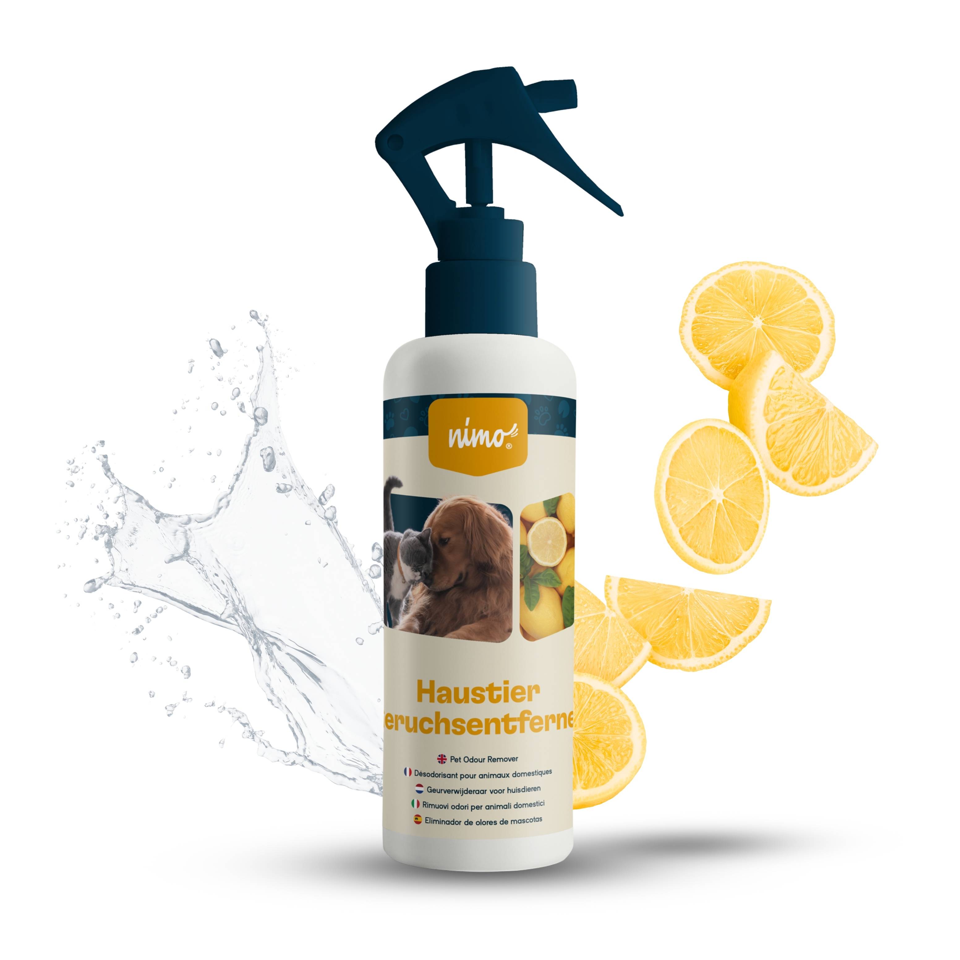 Liminateur d'odeurs pour animaux – spray neutralisant contre les odeurs dans la maison (500 ml) | ki:ku - Image 1