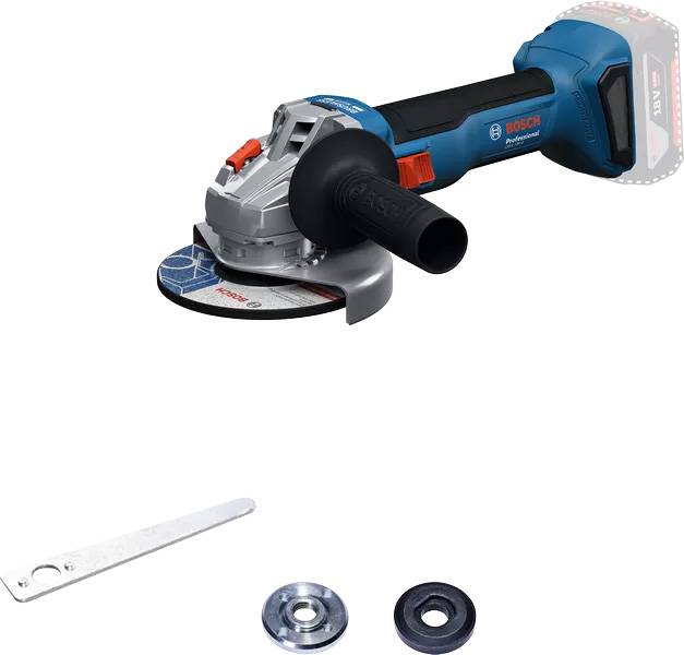 Bosch - Meuleuses angulaires 125 mm - GWS 18V-8 - BOSCH - avec 2 Batteries 18V 4.0Ah - chargeur - L-Boxx - 06019N9002 - Image 3