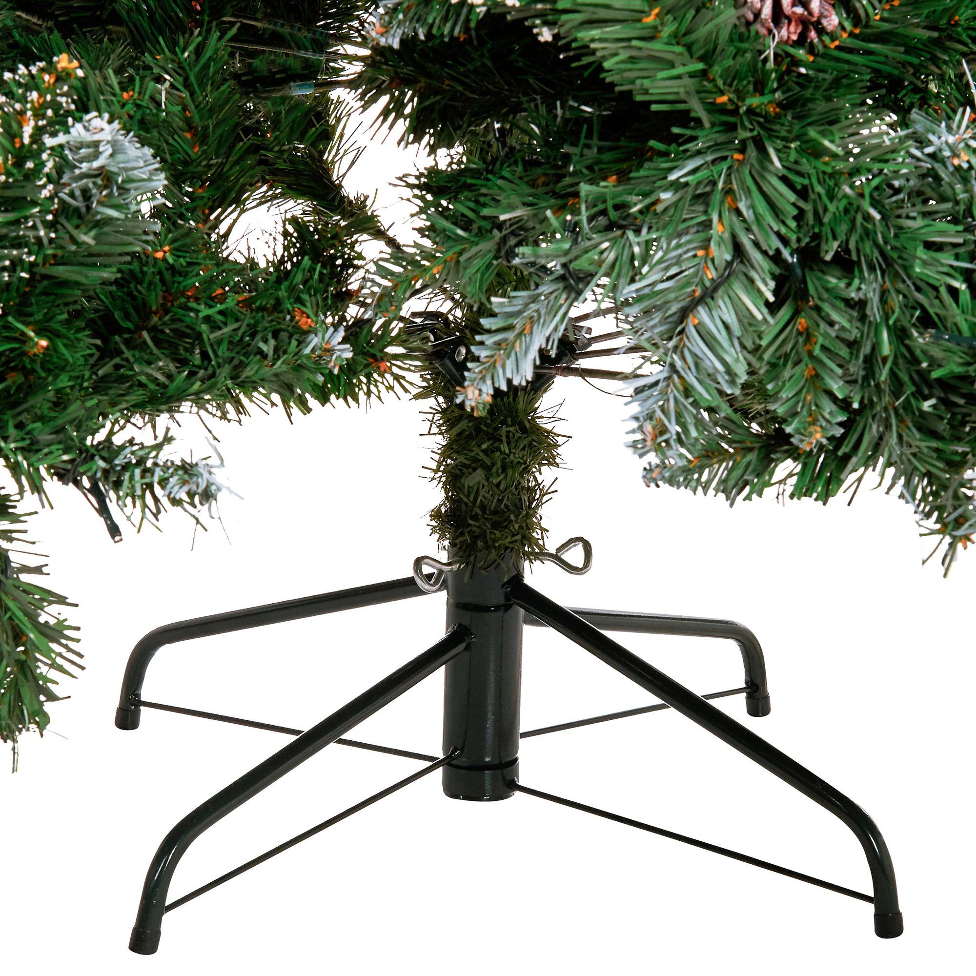 Beliani - Sapin de Noël PVC Vert PALOMAR - Beliani - Imagen 5