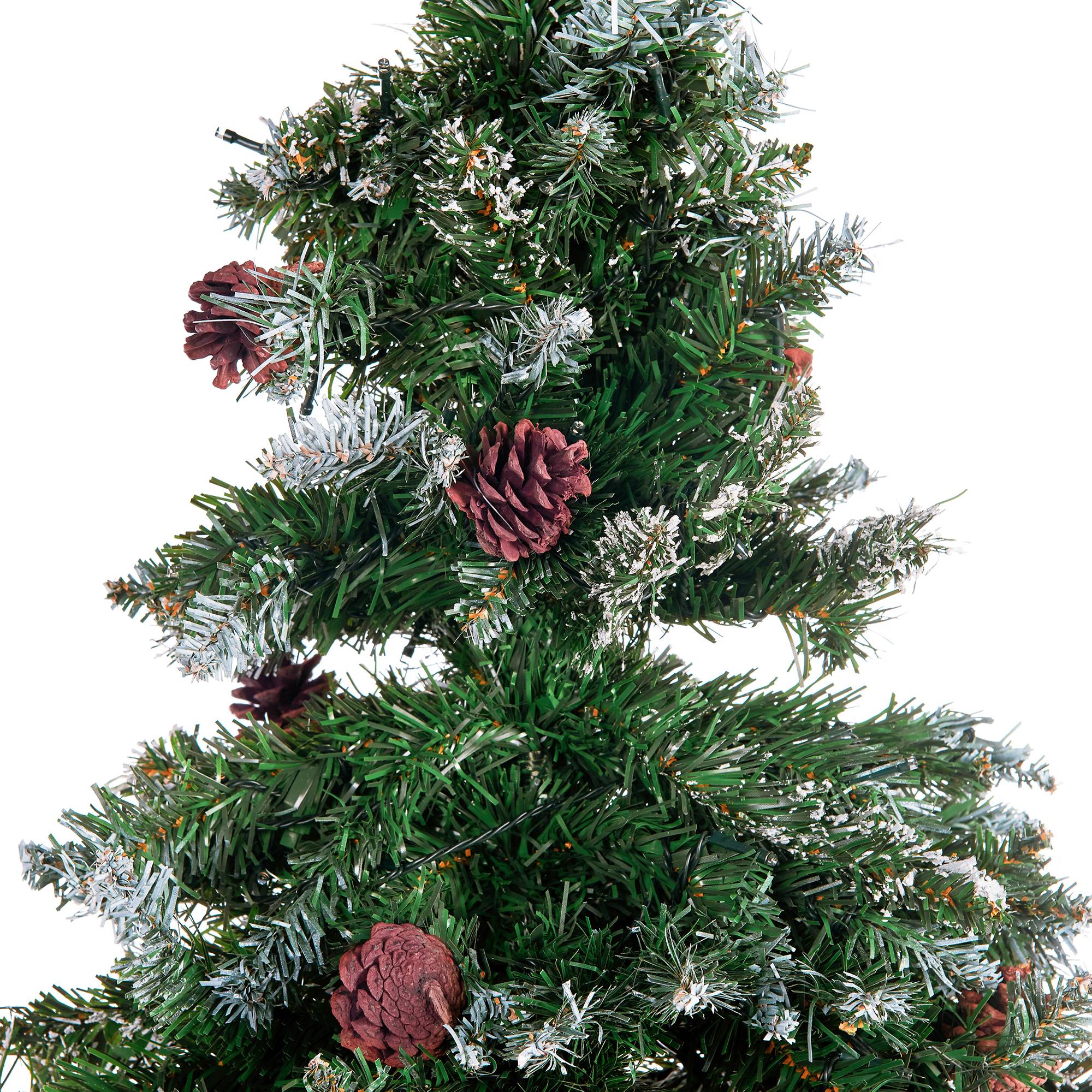 Beliani - Sapin de Noël PVC Vert PALOMAR - Beliani - Imagen 4