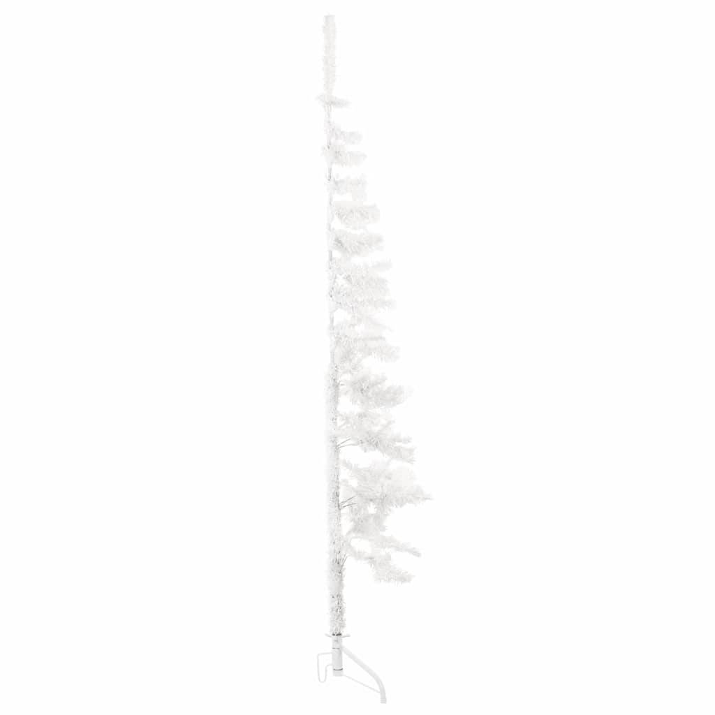 ComfortXL - Demi sapin de Noël mural PVC gain de place pour fête Blanc 150 cm – ComfortXL Outdoor Living - Image 3