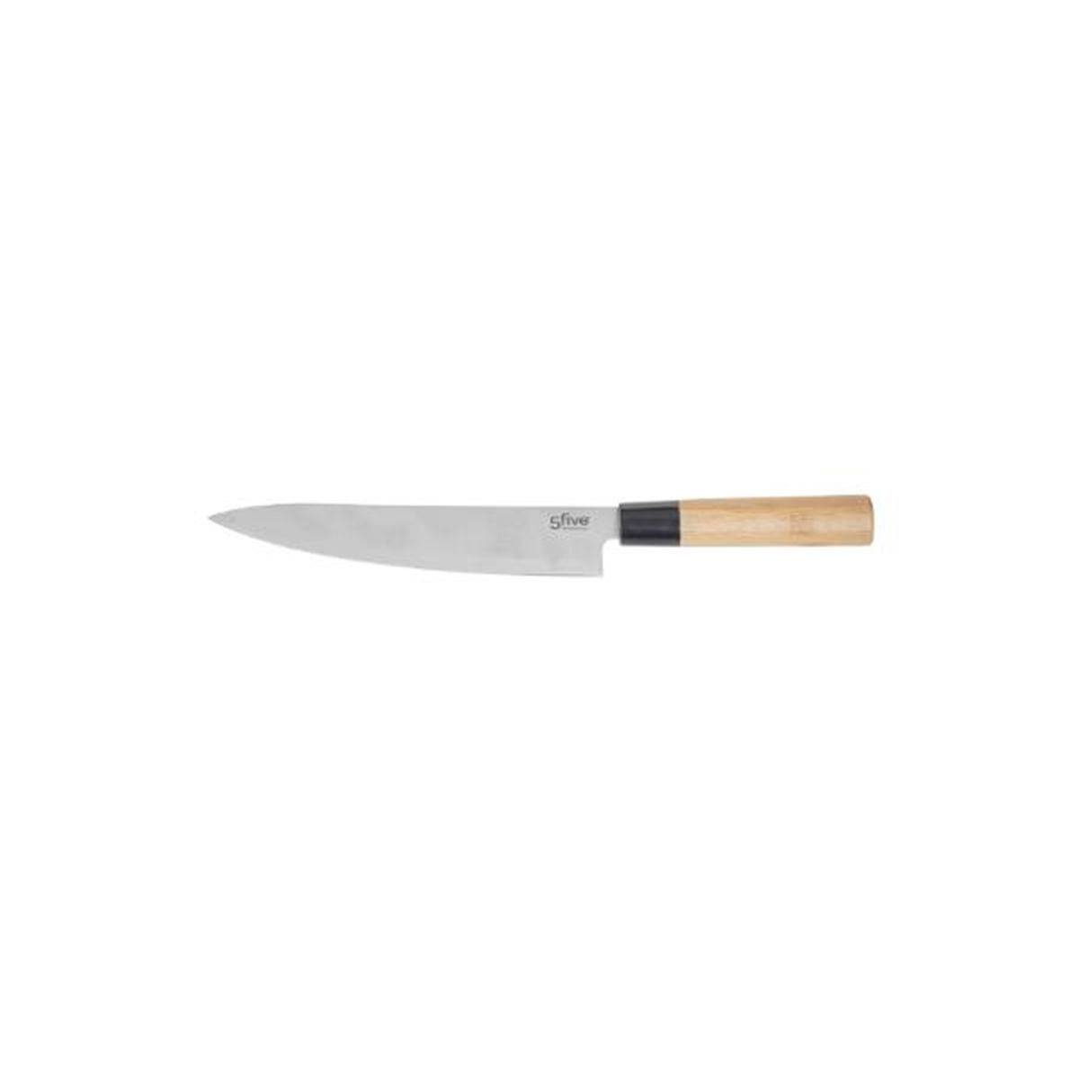 Couteau Chef en Bambou "Java" 34cm Naturel - Image 2