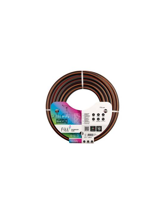 Fitt - Tuyau Fitt Profy Noir 15mm Tuyau D'arrosage Professionnel Anti-torsion - Fitt France