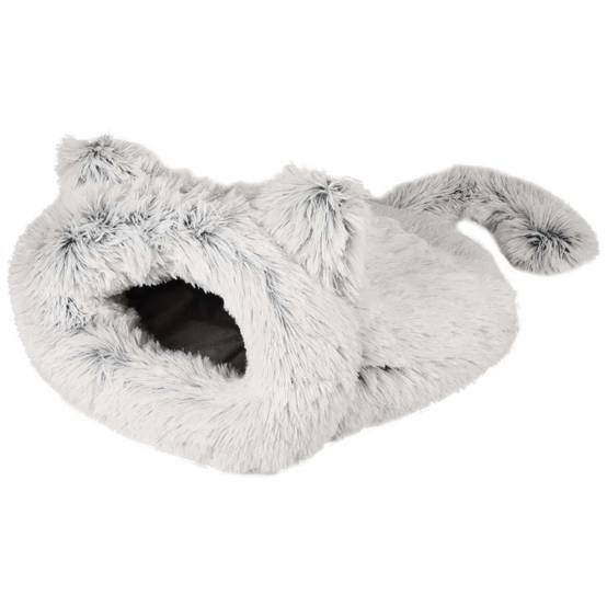 Sac cachette en forme de chat, Alba blanc, pour chat. - Image 1