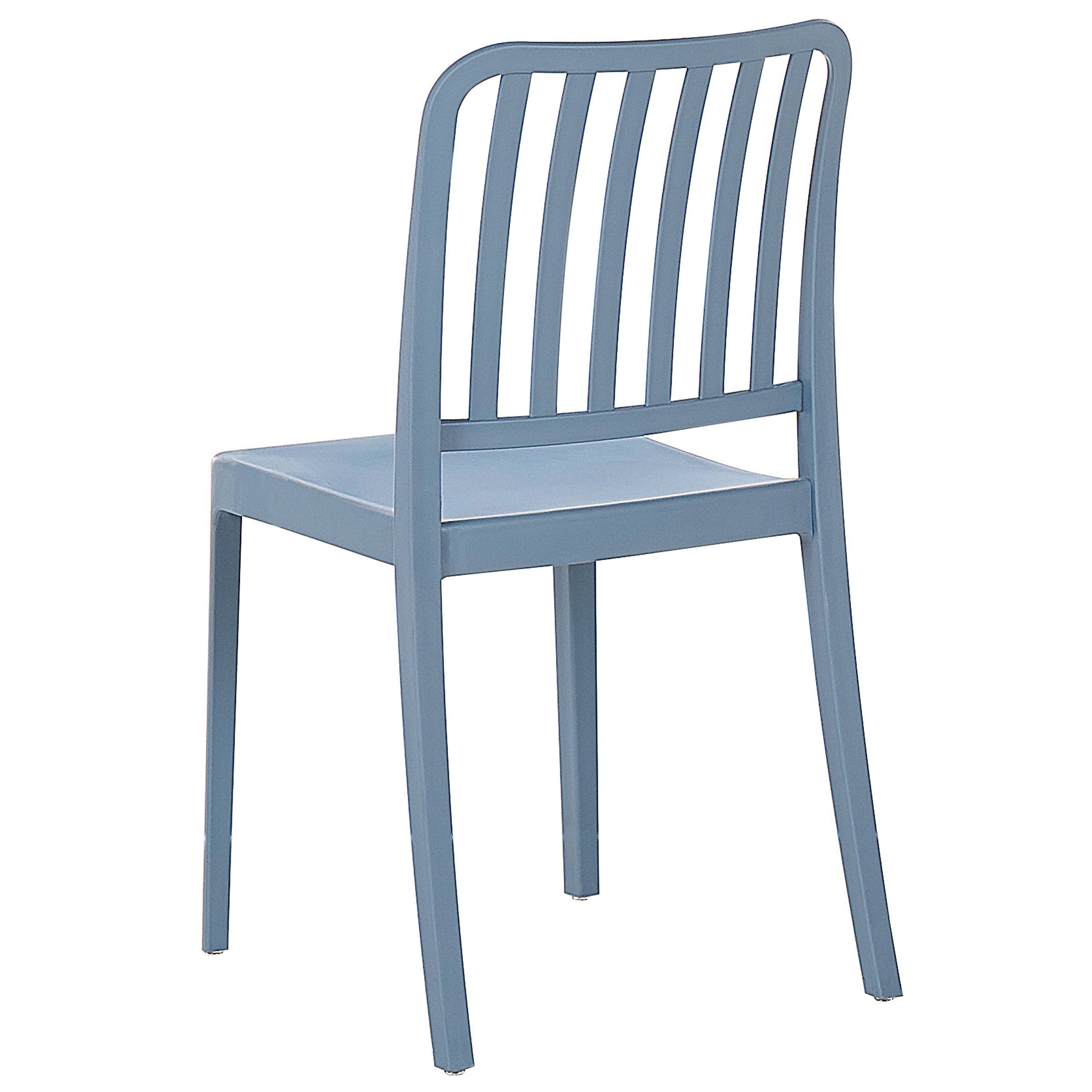Beliani - Chaise de salle à manger Matière synthétique Bleu SERSALE Beliani - Imagen 5