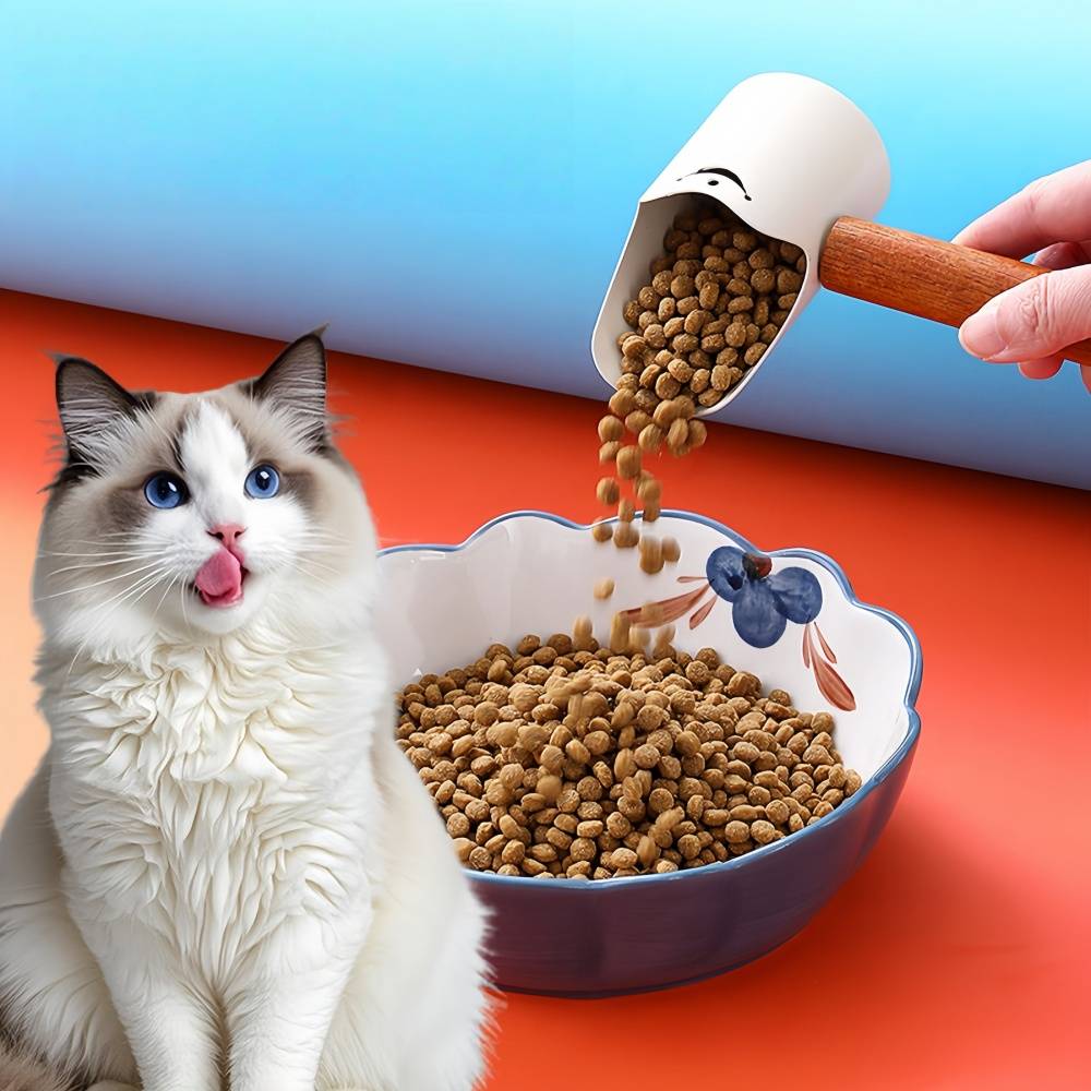 IntiMeg - Pelle à nourriture pour chat en acier inoxydable BLANC IntiMeg - Image 9