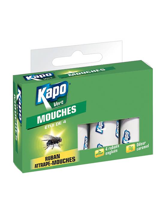 Rouleau Attrape Mouches 4 Rubans 3005 - Kapo - Image 1