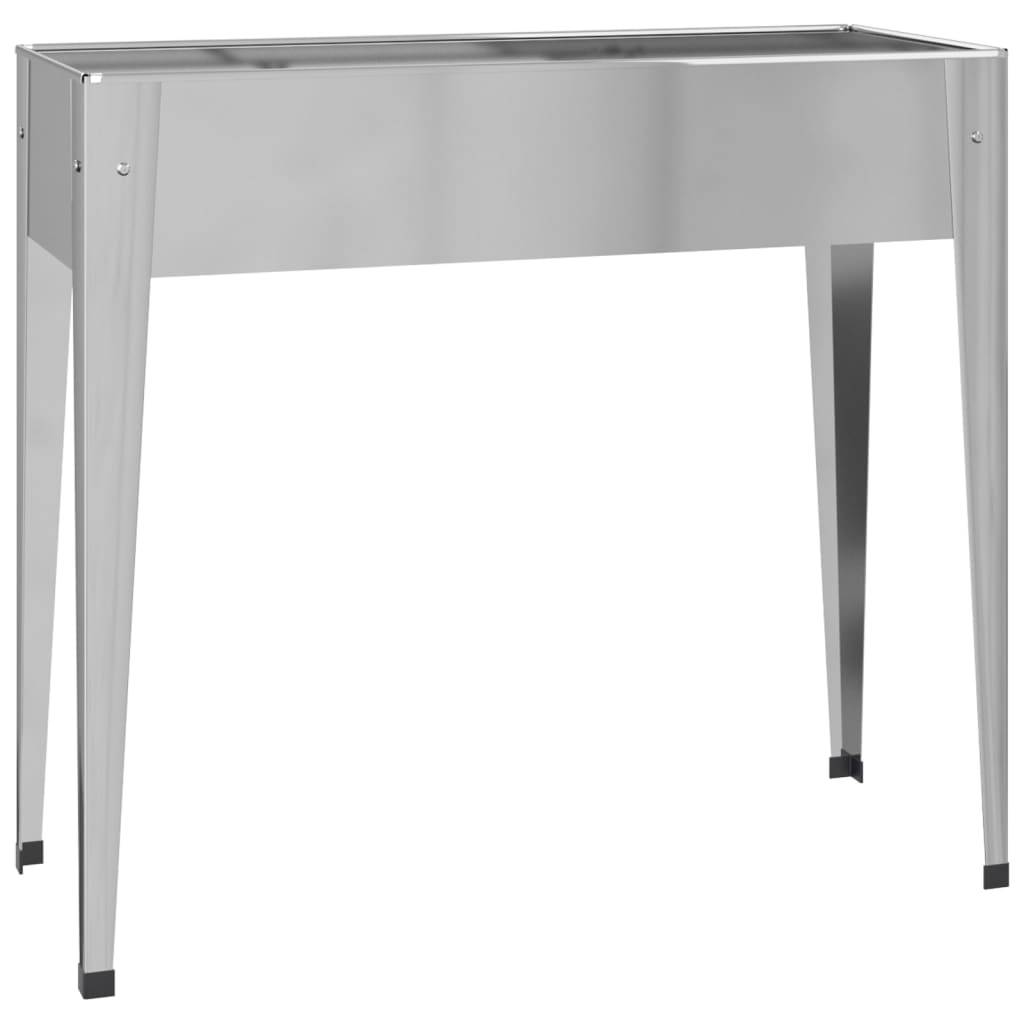 Maison Chic - Jardinière | Pot de fleurs | Cache-pot | Bac à fleurs 100,5x40,5x90 cm Acier galvanisé - Image 1