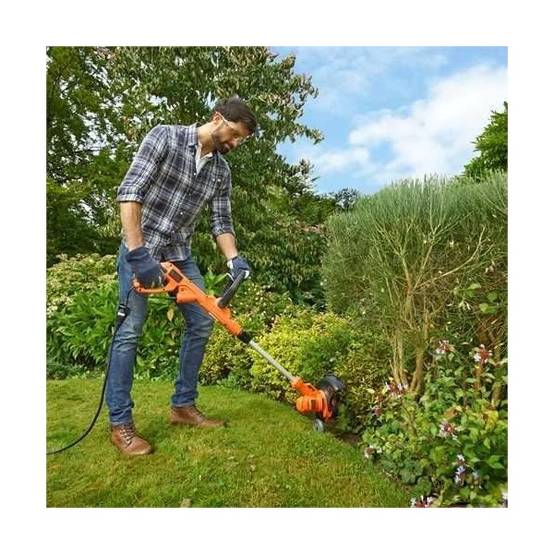 Tondeuse a Gazon BLACK+DECKER Outil 3-en-1 Filaire 550W Coupe-Bordures BESTA530CM-QS Dresse-Bordures et 30 cm - Image 3