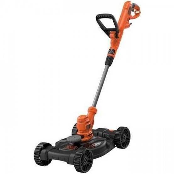 Tondeuse a Gazon BLACK+DECKER Outil 3-en-1 Filaire 550W Coupe-Bordures BESTA530CM-QS Dresse-Bordures et 30 cm - Image 1