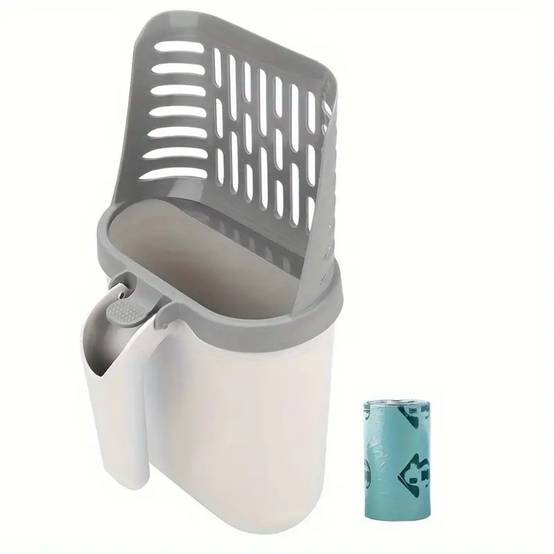 IntiMeg - Pelle à litière pour chat avec sac poubelle intégré IntiMeg - Image 1