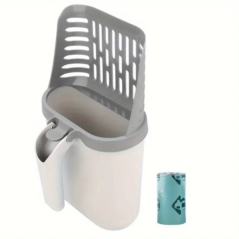 IntiMeg - Pelle à litière pour chat avec sac poubelle intégré IntiMeg - Image 1