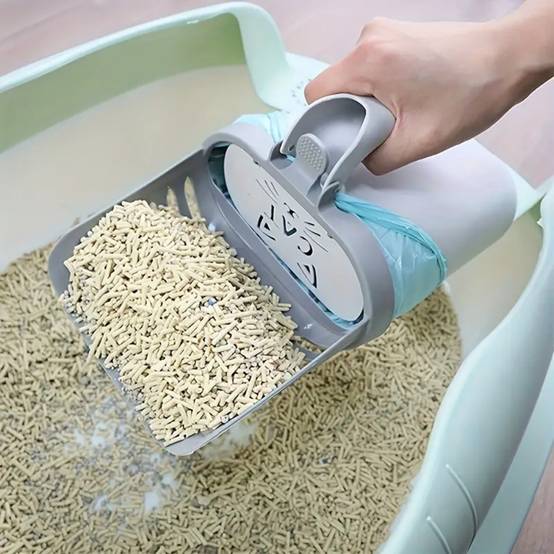 IntiMeg - Pelle à litière pour chat avec sac poubelle intégré IntiMeg - Image 4
