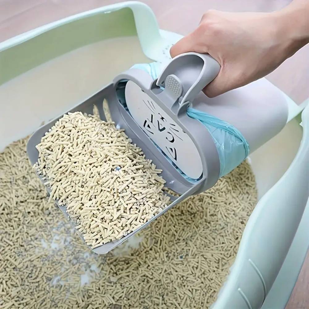 IntiMeg - Pelle à litière pour chat avec sac poubelle intégré IntiMeg - Image 4