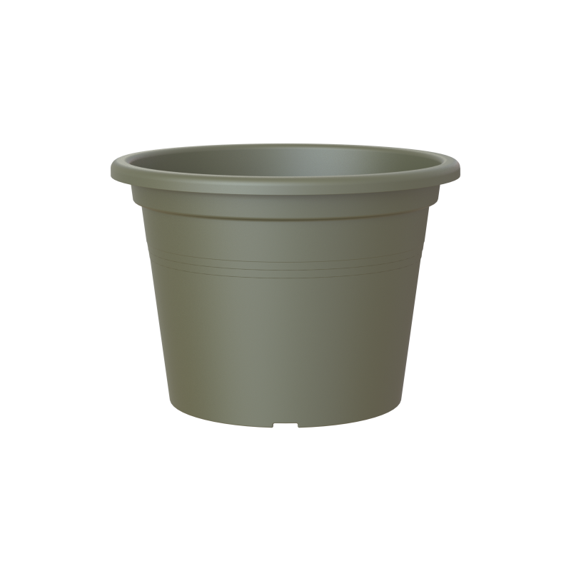 Artevasi - Cache-pot Venezia plastique recyclé vert sec 30 cm - ARTEVASI