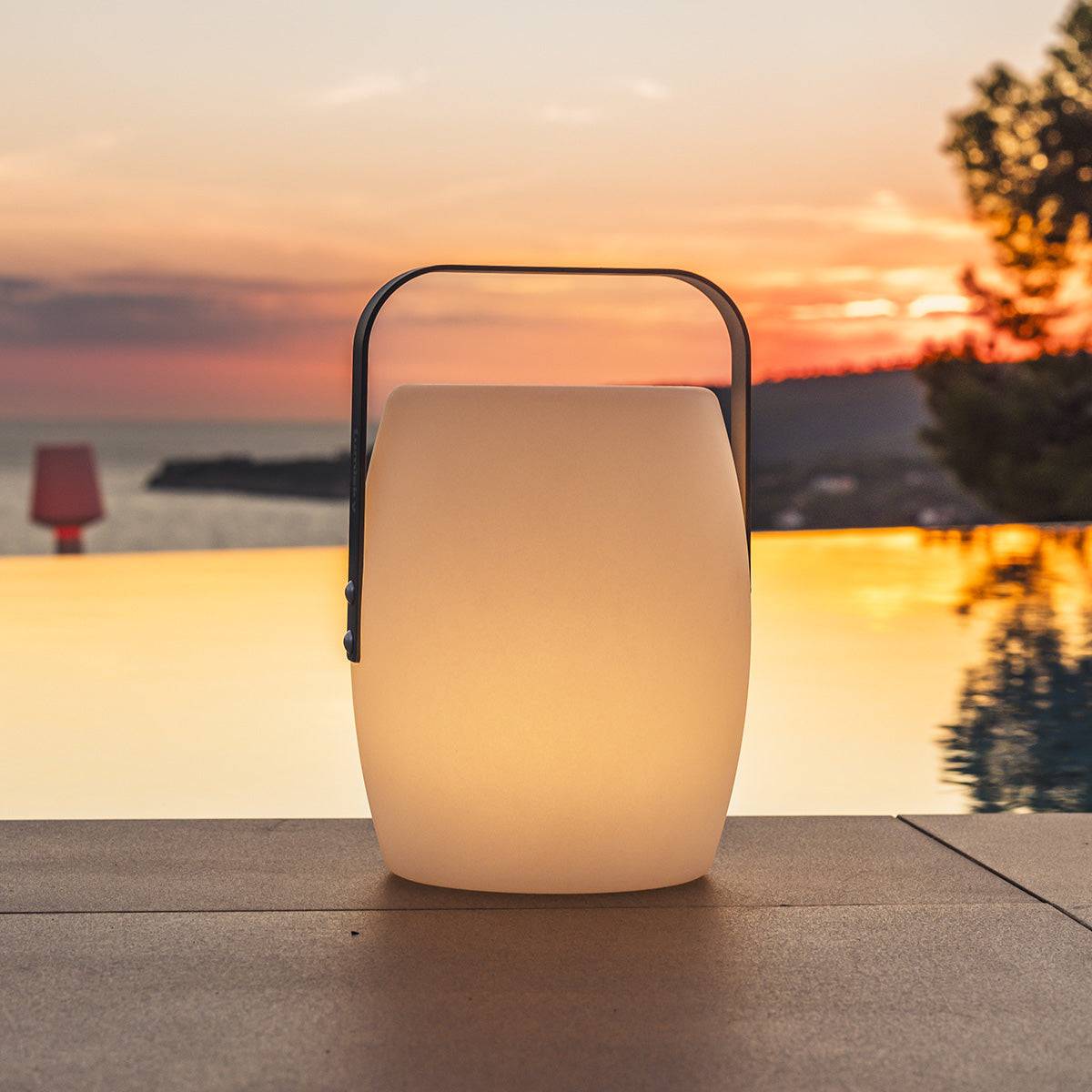 Lumisky - Lanterne sans fil LED LUCY ROCK H31cm - Imagen 4