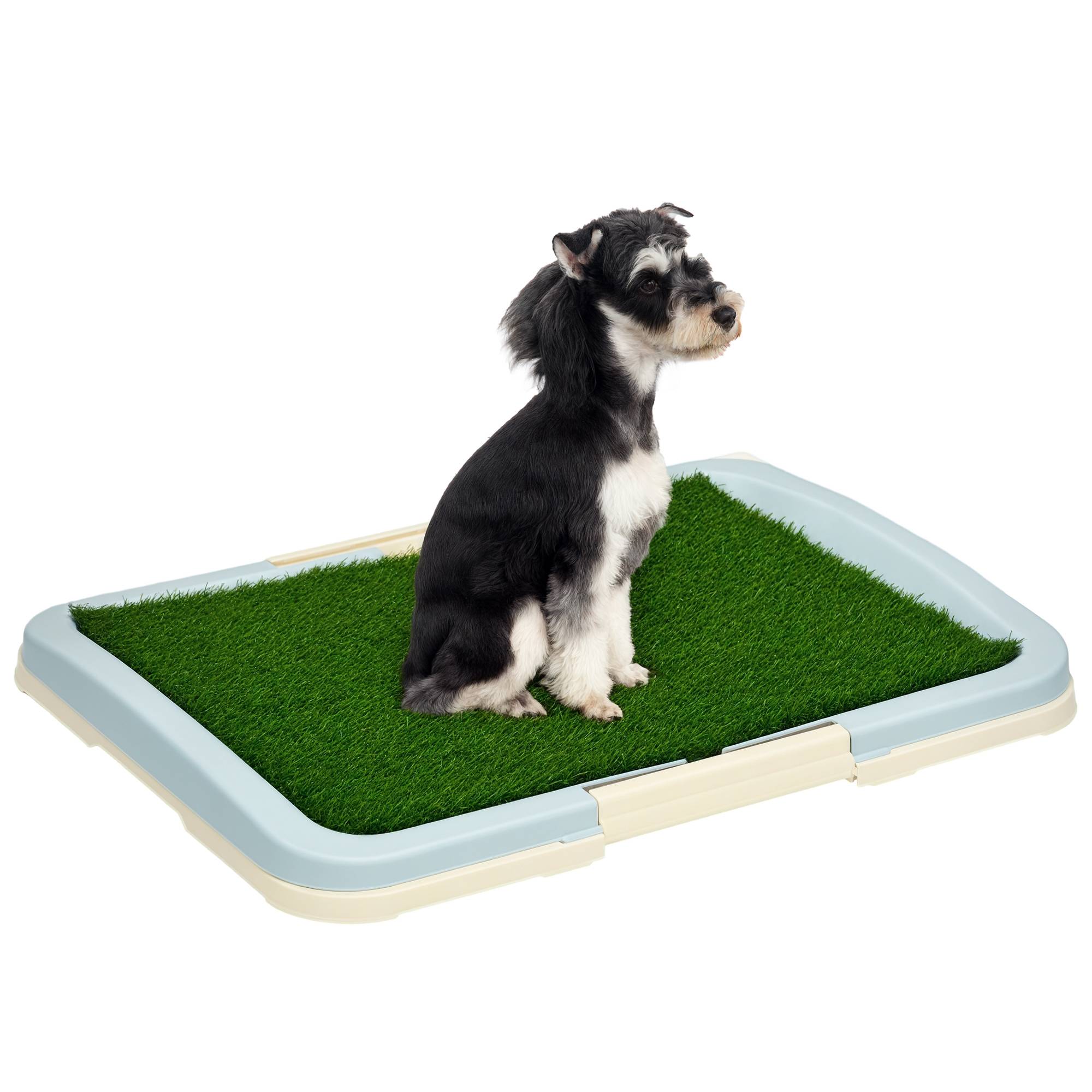 ComfortXL - Toilette pour chien gazon synthétique 63x48,5x6 cm multicolore bac 3 couches pour chiot - ComfortXL Outdoor Living