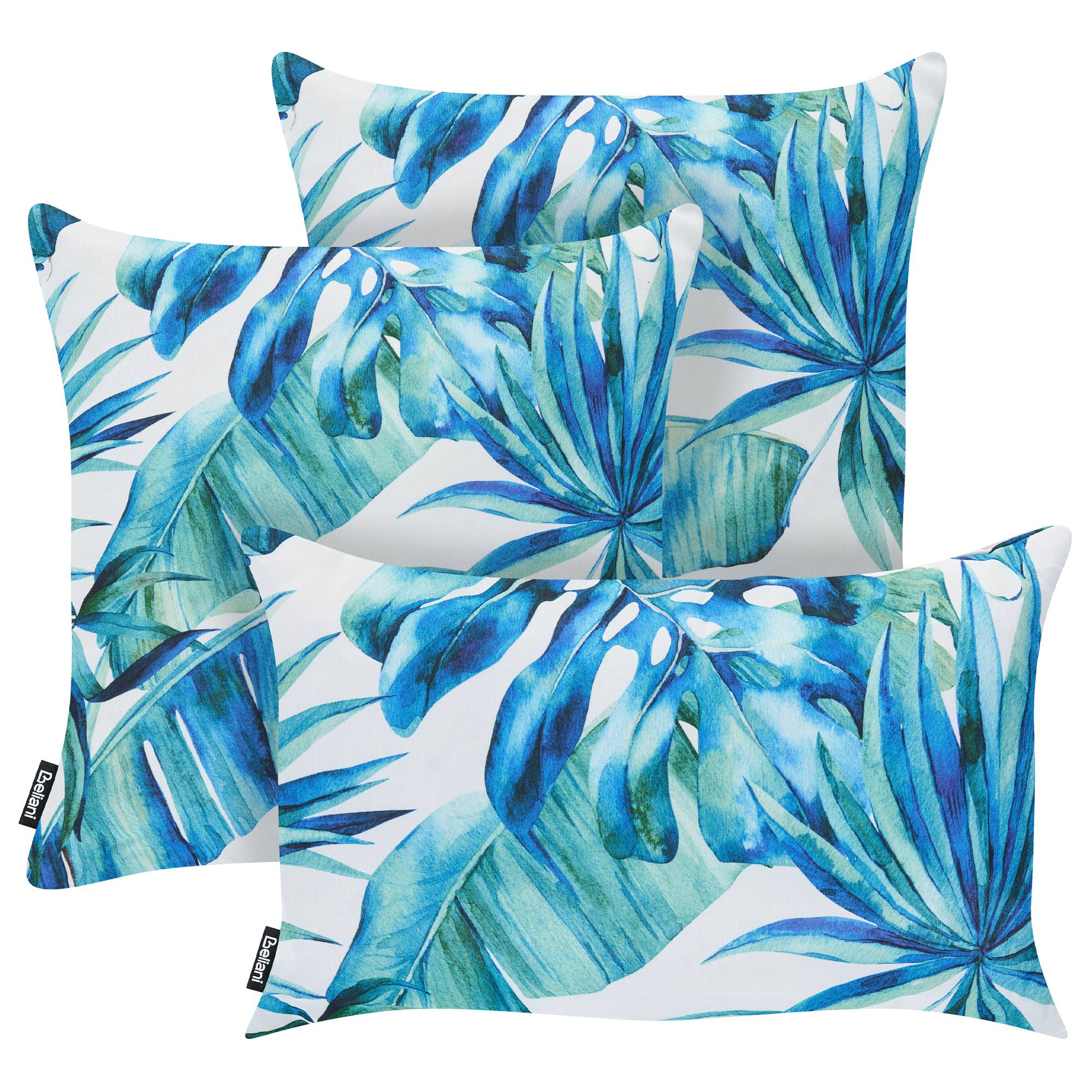 Beliani - Coussin d'extérieur Polyester Multicolore BOWENIA - 30x50x10- Beliani - Image 2