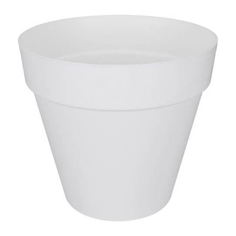Elho - Pot De Fleur Elho Plastique Rond Loft Urban Blanc ø 30 X 26 Cm 9,6 L - Imagen 1