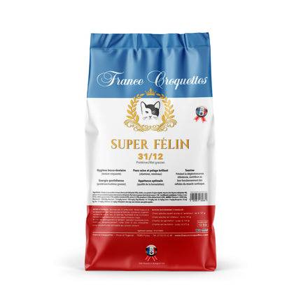 France Croquettes - croquette pour chat adulte super felin 31/12 – 12kg – non sterilisé – france croquettes - Imagen 2