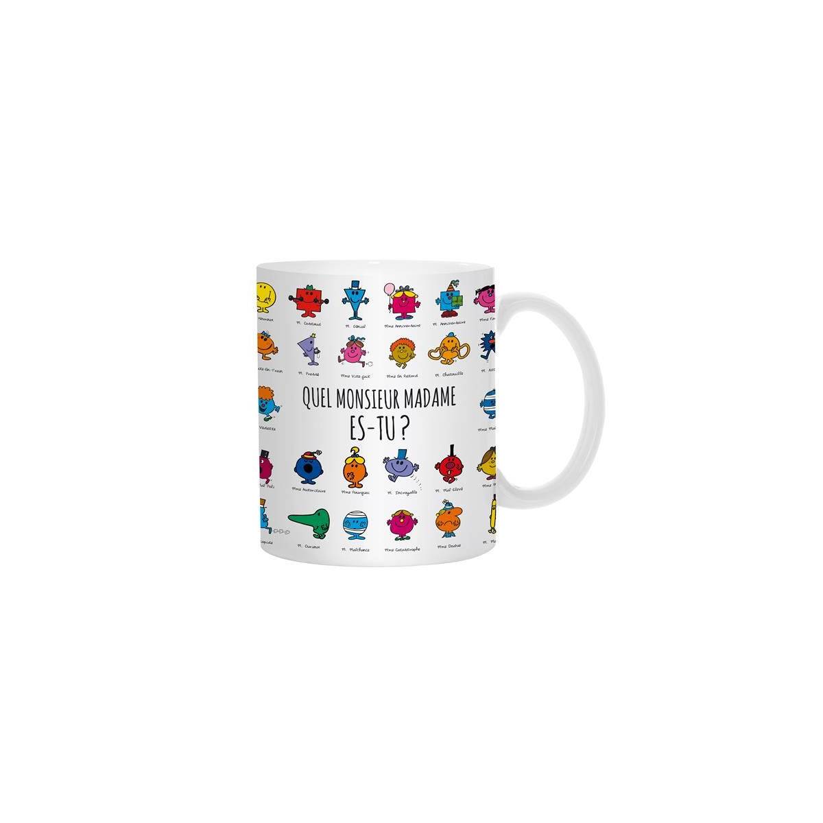 The Home Deco Factory - Mug Magique "Monsieur & Madame®" 12cm Blanc - Image 2