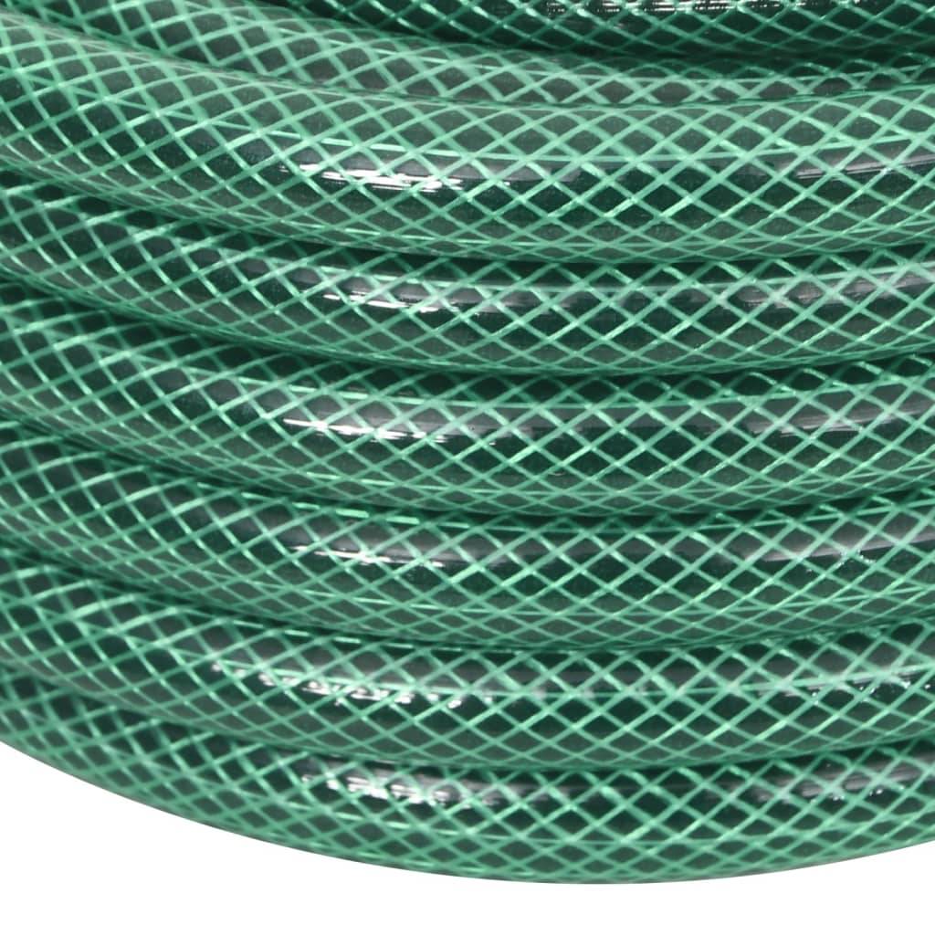 Vidaxl - Tuyau d'arrosage avec jeu de raccords vert 0,5" 30 m PVC vidaXL 154372 - Image 4