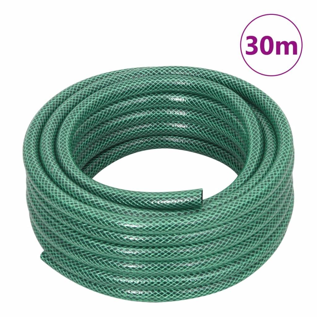 Vidaxl - Tuyau d'arrosage avec jeu de raccords vert 0,5" 30 m PVC vidaXL 154372 - Image 3