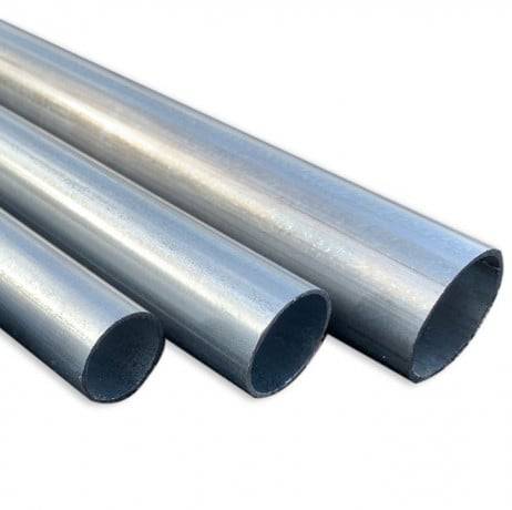 Plastidis - Tubes acier galvanisé à la coupe - Long 0.50 m, Diamètre 32 mm, Lot de 10 - Imagen 1