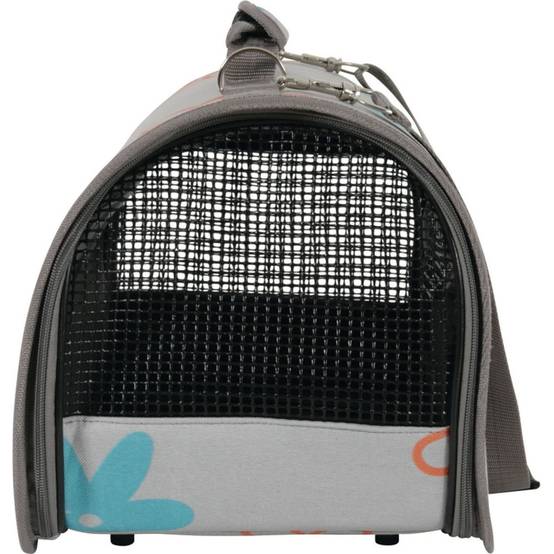 Panier de transport Flower, S, Gris, pour chat ou chien. max 4 kg - Image 6