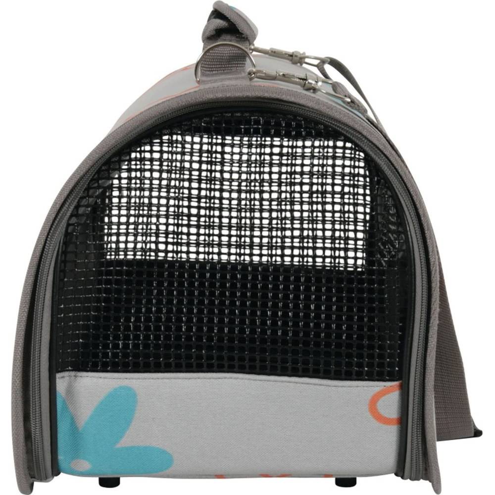 Panier de transport Flower,  S, Gris, pour chat ou chien. max 4 kg - Imagen 6